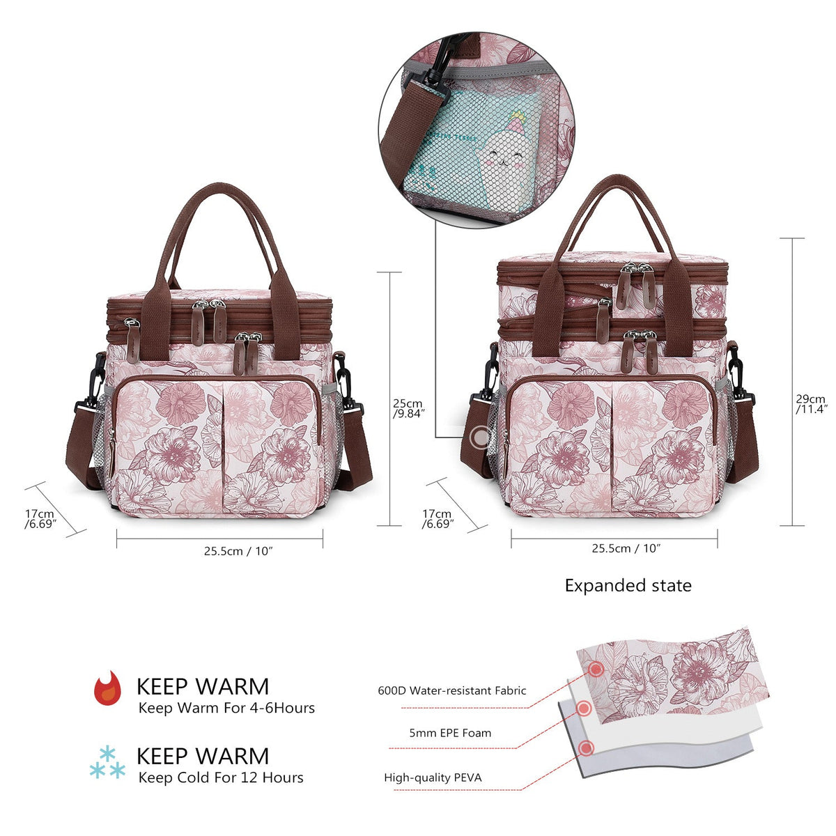Multifunctional cooler bag LoungeYard — product view 5