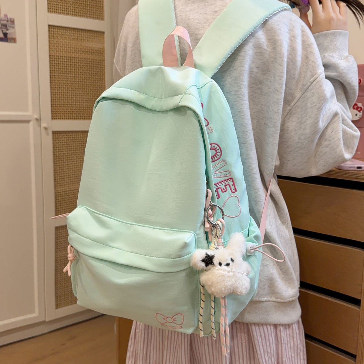 Cute Fun-Themed Backpack LoungeYard — product view 2