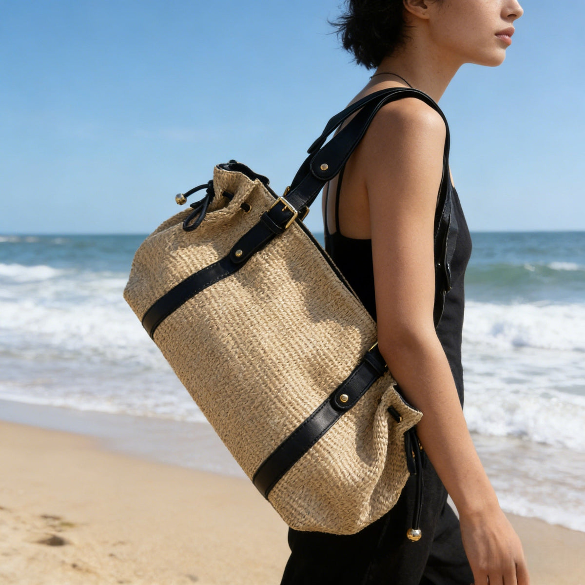 Elegant Handcrafted Tote Bag by LoungeYard — product view 1