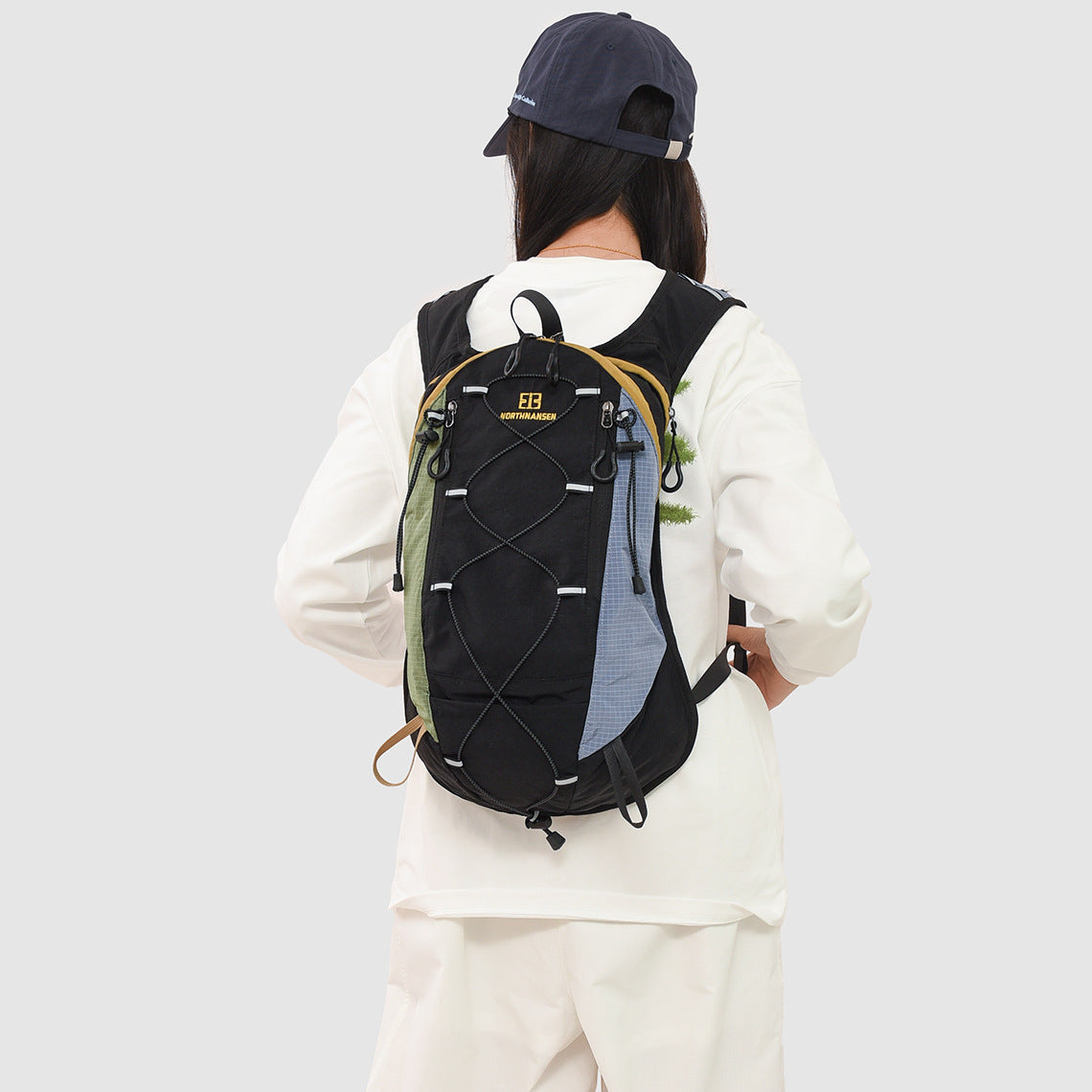 Lightweight Multi-Compartment Hiking Backpack LoungeYard — product view 1