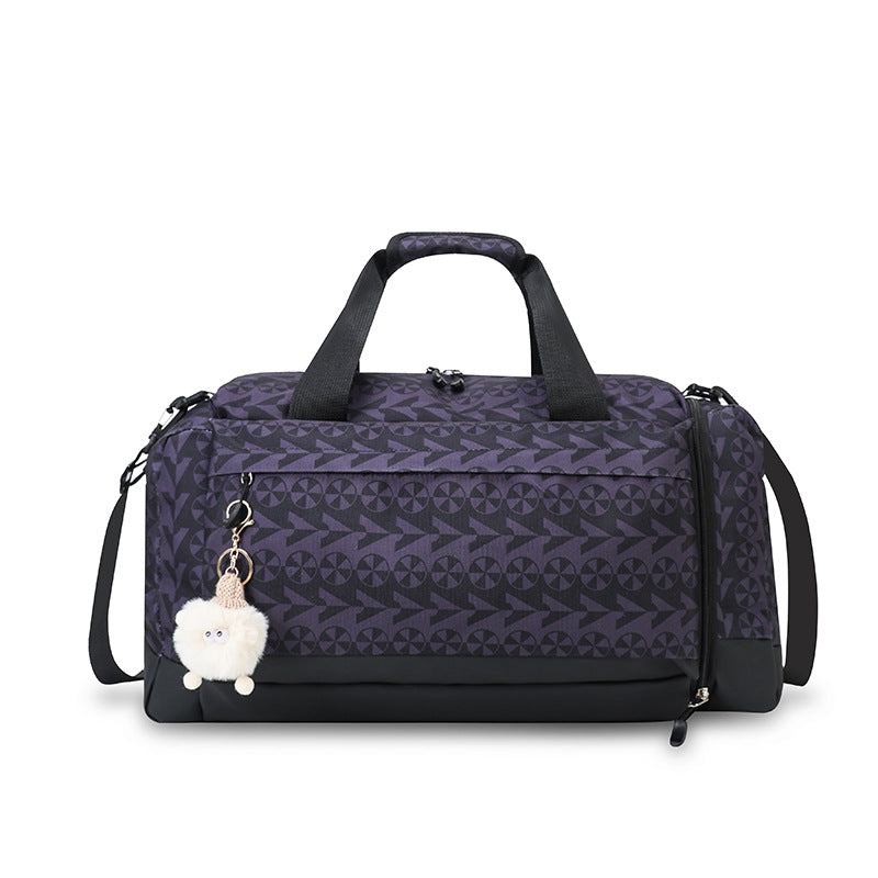 Stylish Patterned Weekend Duffle Bag LoungeYard — product view 4