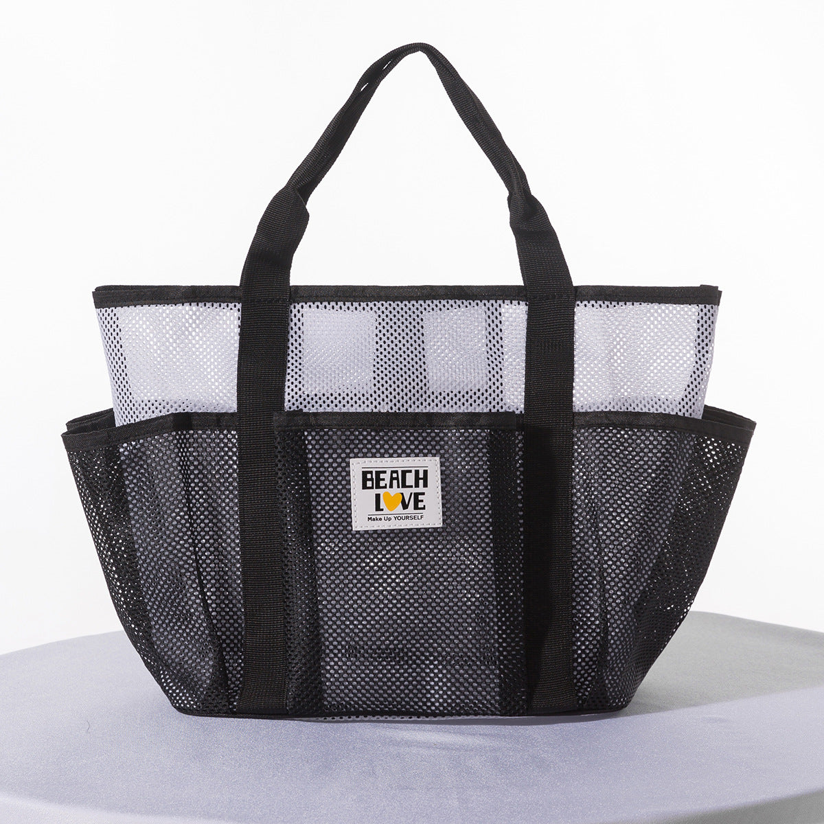 Lightweight Mesh Beach Tote LoungeYard — product view 4