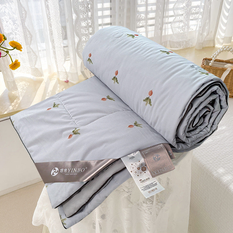Floral Embroidered Comforter LoungeYard — product view 3