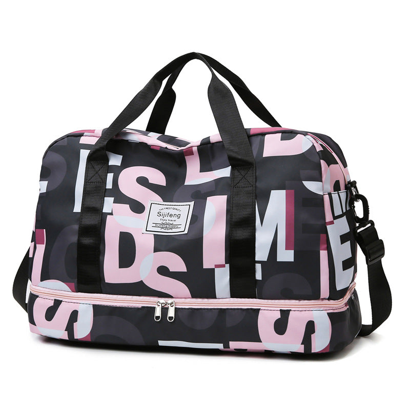 Stylish Sports Travel Duffle Bag with Multiple Compartments LoungeYard — product view 6
