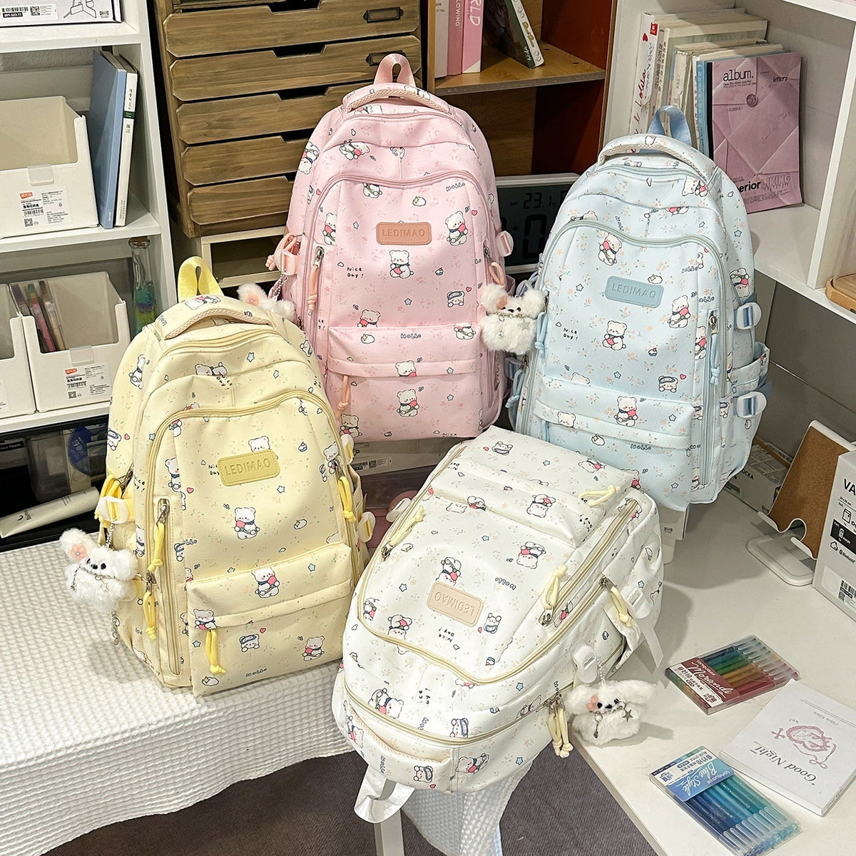 Cute Cartoon Backpack LoungeYard — product view 4