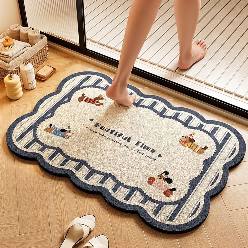Cute Dachshund Bath Mat — product view 5