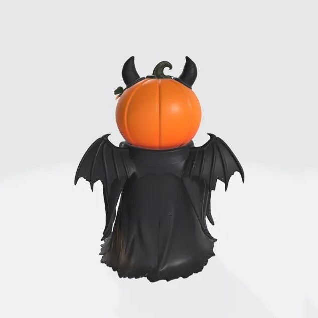 Creative Halloween Pumpkin Figurine Bowlift — product view 4