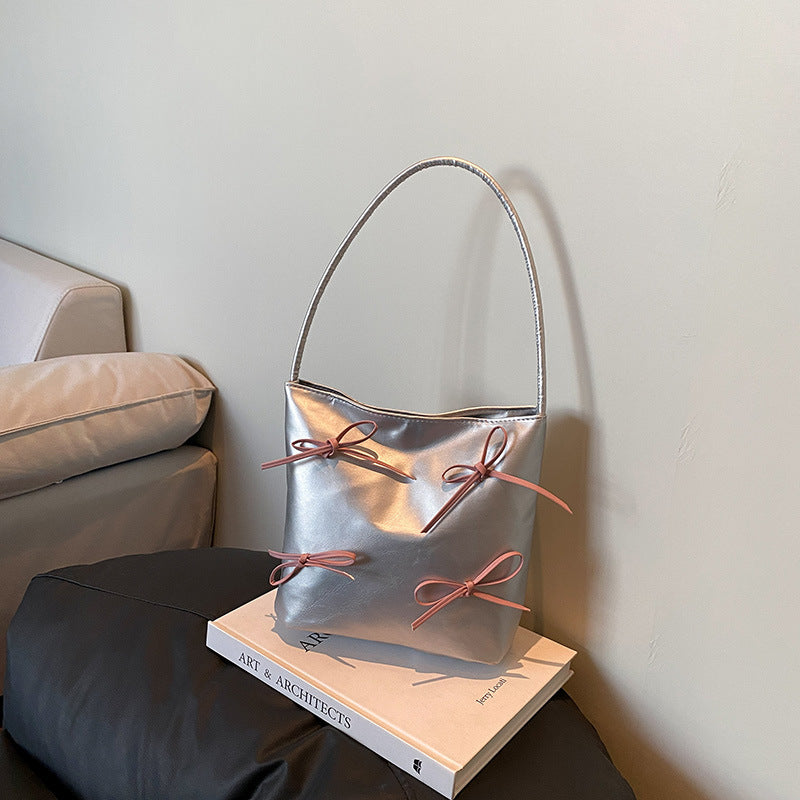 Bow-Embellished Handbag — product view 4