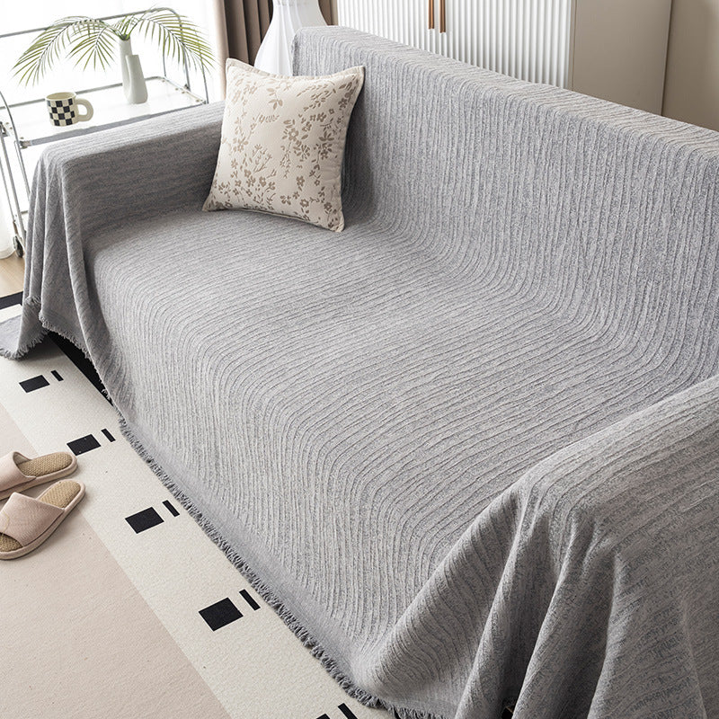 Textured Throw Blanket — product view 3