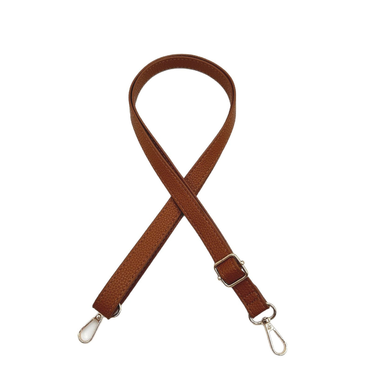 Premium Textured Leather Bag Strap LoungeYard — product view 4