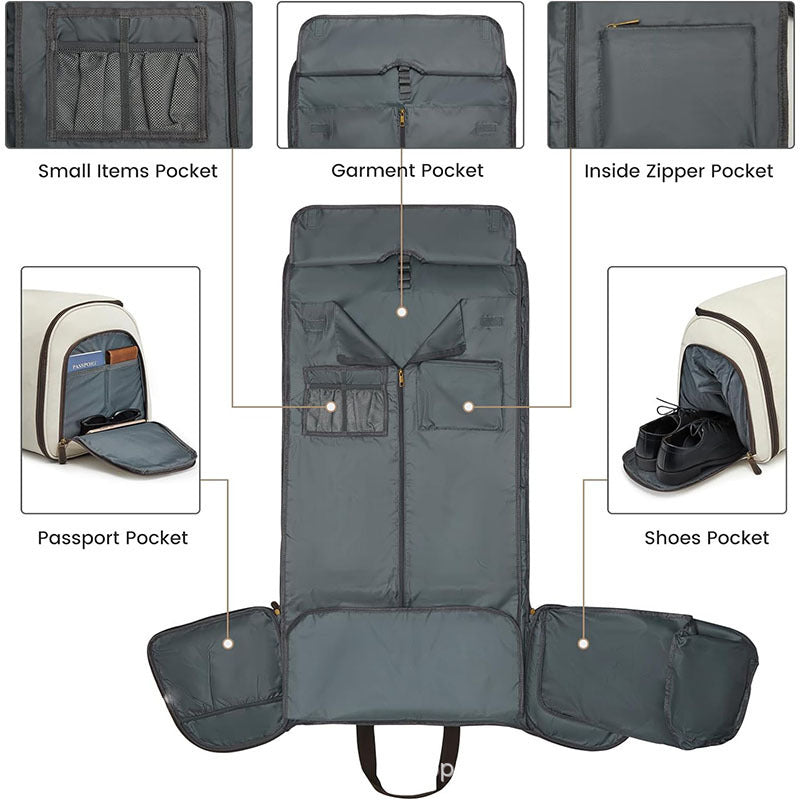Premium Canvas Travel Duffle Bag LoungeYard — product view 3