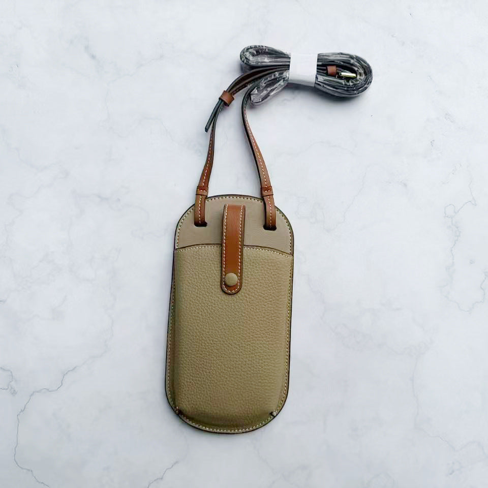 Leather Crossbody Phone Pouch LoungeYard — product view 7