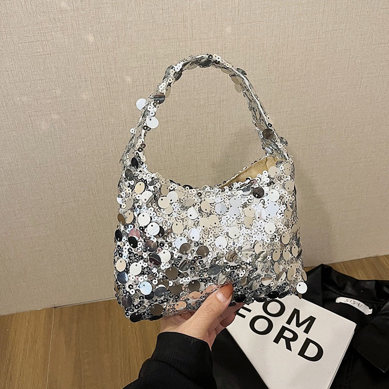 Sequin Embellished Evening Handbag — product view 4