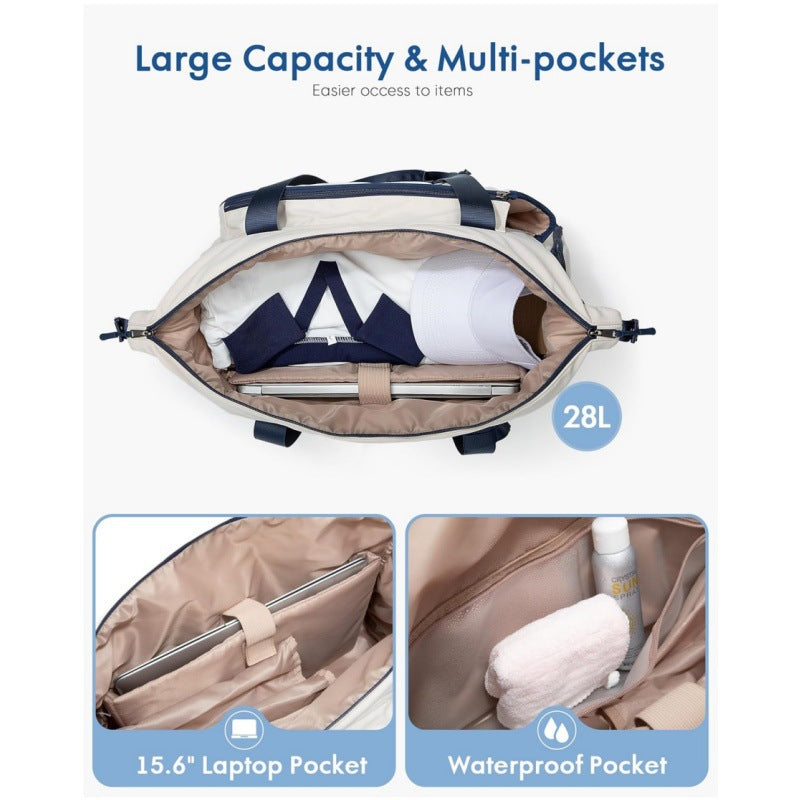 Multi-Compartment Tennis Equipment Bag LoungeYard — product view 2