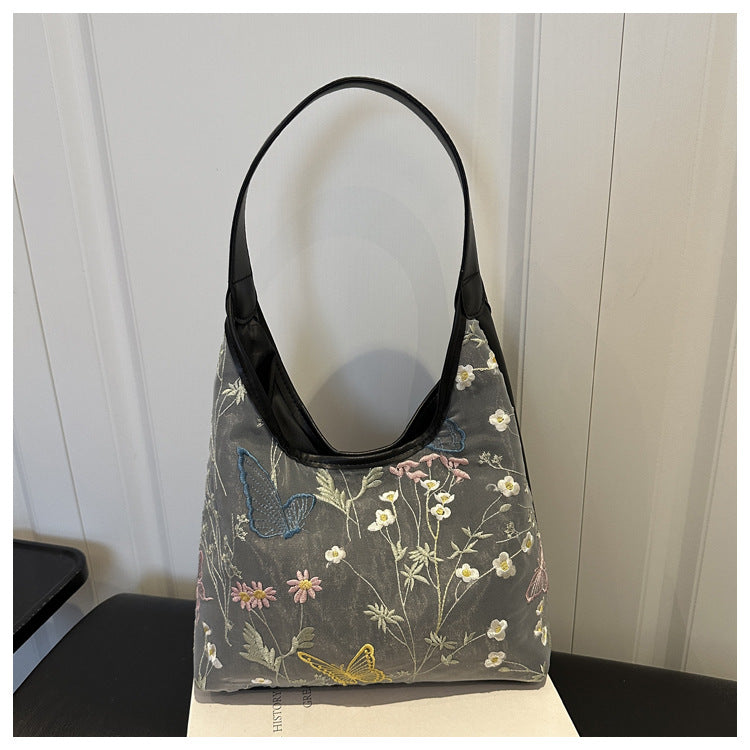 Elegant Butterfly-Embellished Shoulder Bag — product view 1