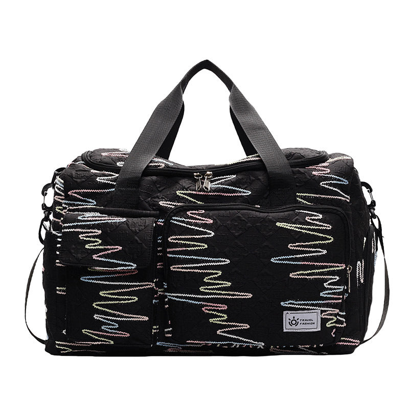 Fashionable Sport Duffel Bag With Versatile Compartments LoungeYard — product view 7