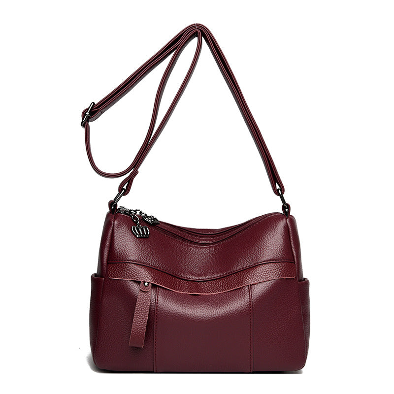 Elegant Multi-Pocket Shoulder Bag LoungeYard — product view 5