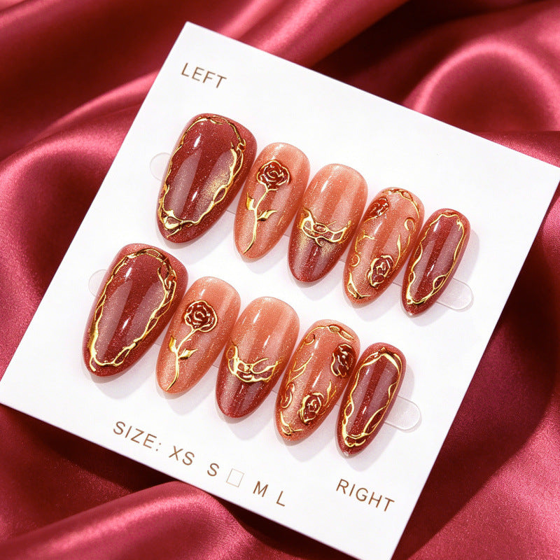 Artistic Press-On Nail Set — product view 4