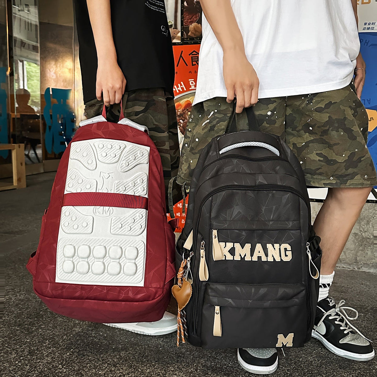 Multi-Pocket Lightweight Backpack LoungeYard — product view 3