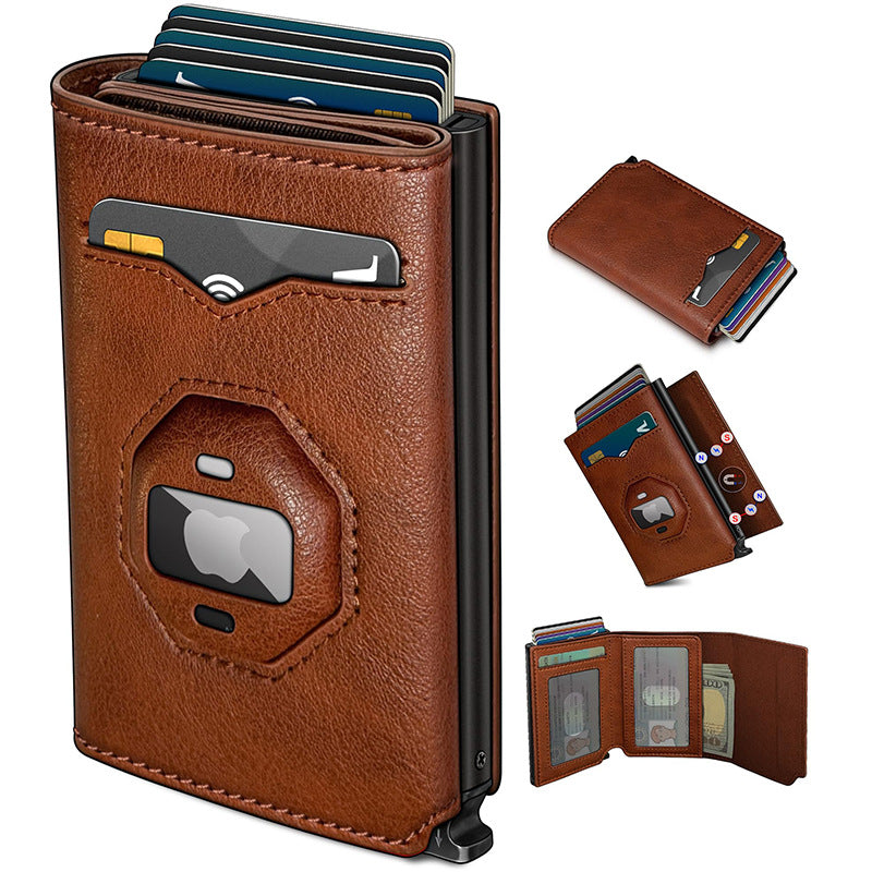 Multifunctional Leather RFID Wallet LoungeYard — product view 6