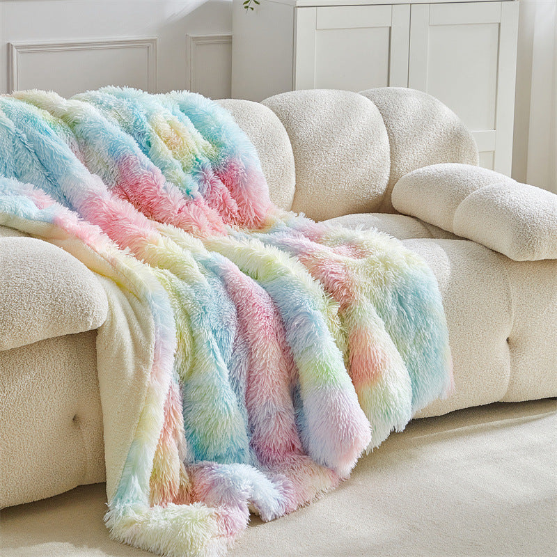 Luxurious Faux Fur Throw Blanket LoungeYard — product view 2