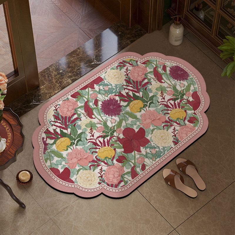 Floral Decorative Bath Mat LoungeYard — product view 6