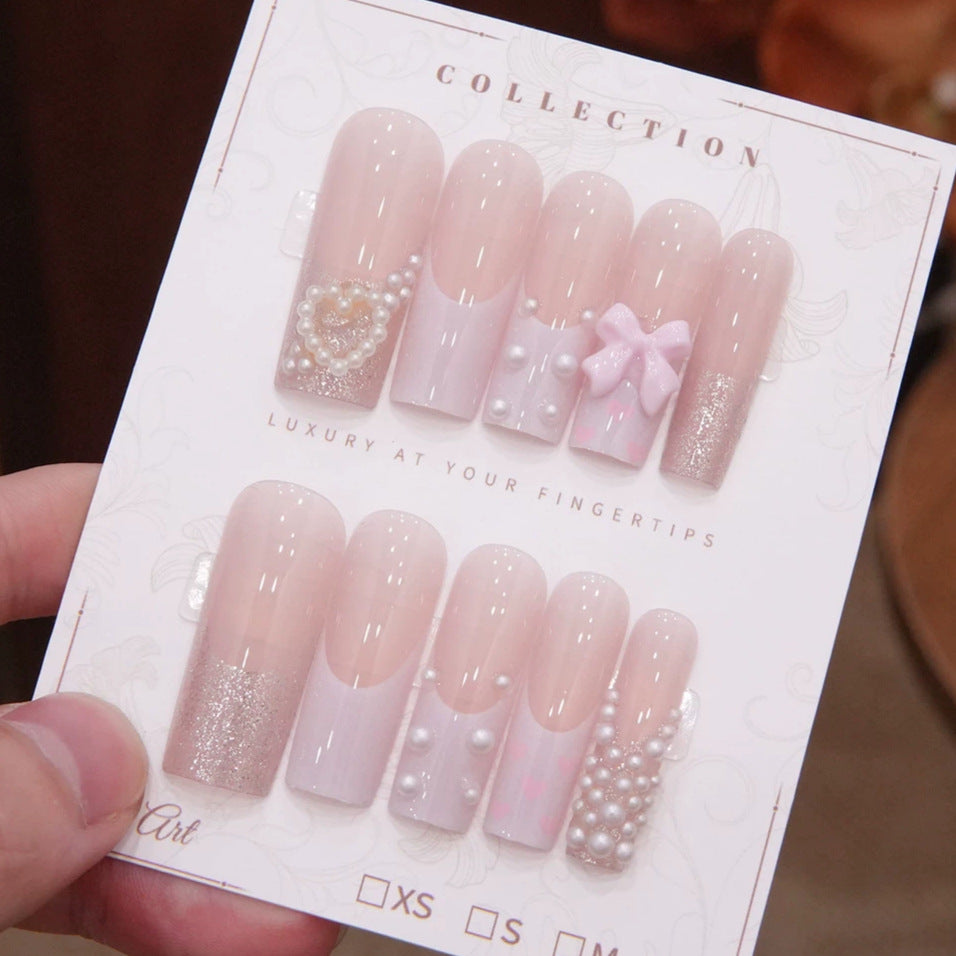 Luxury Decorative Press-On Nail Art — product view 1