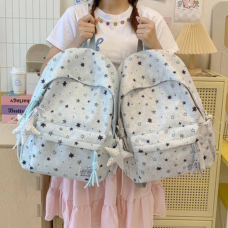 Fun Star-Patterned Daypack LoungeYard — product view 1