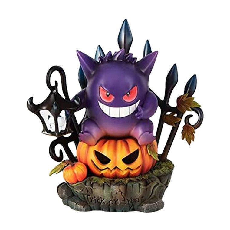 Whimsical Halloween Ghost Figurine Bowlift — product view 5