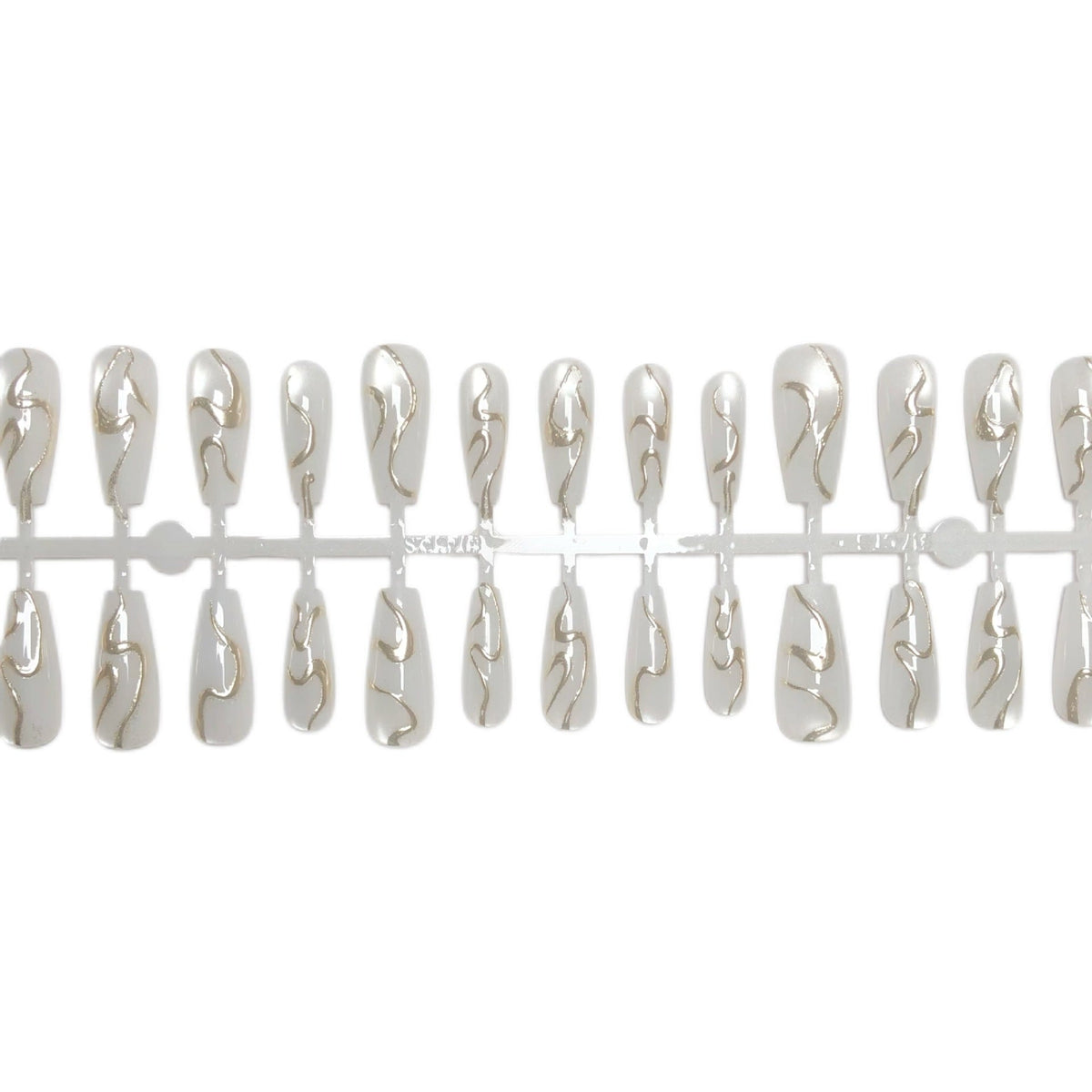 Elegant Marble Effect Press-On Nail Set — product view 5