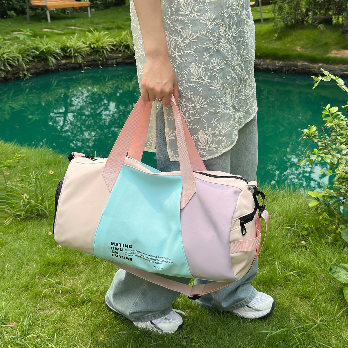 Unisex Sports Bag LoungeYard — product view 5