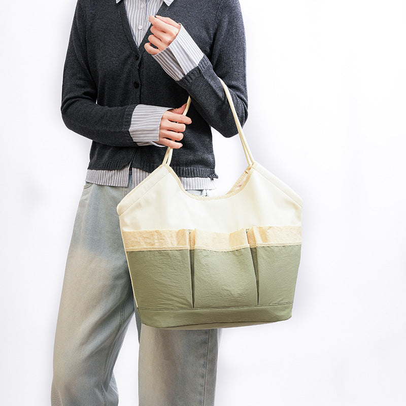 Generous Tote Bag With Multiple Outside Pockets LoungeYard — product view 3