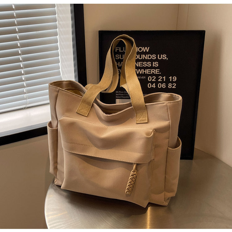 Multi-Pocket Utility Tote Bag LoungeYard — product view 1