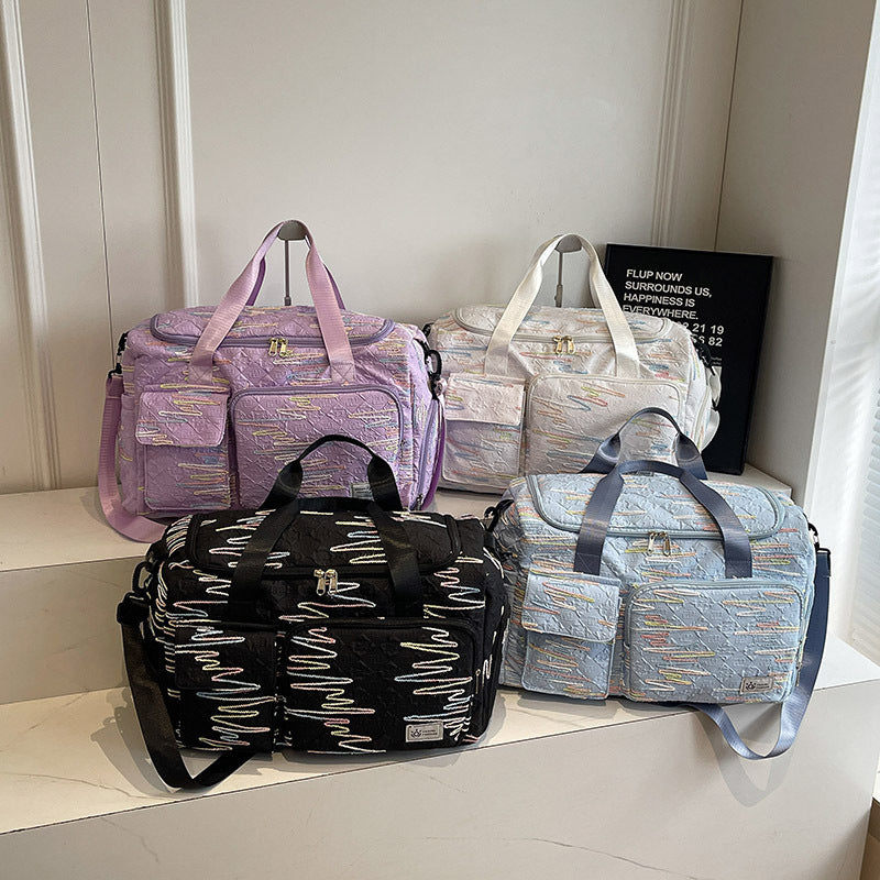 Fashionable Sport Duffel Bag With Versatile Compartments LoungeYard — product view 2