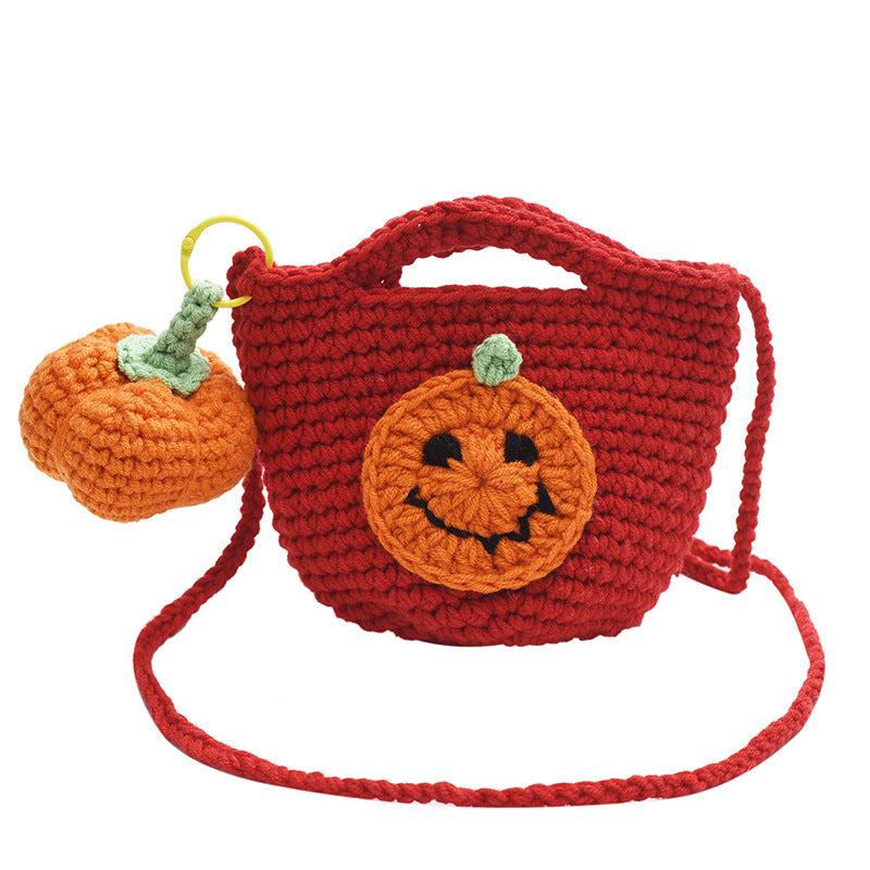 Cute Crochet Halloween Handbag — product view 3