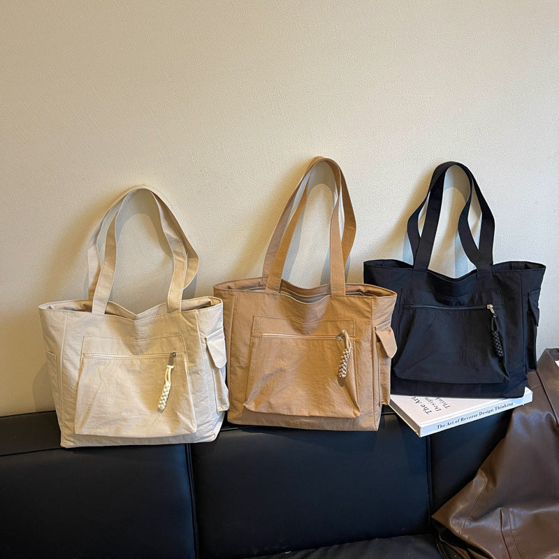 Versatile Multi-Pocket Canvas Tote — product view 5