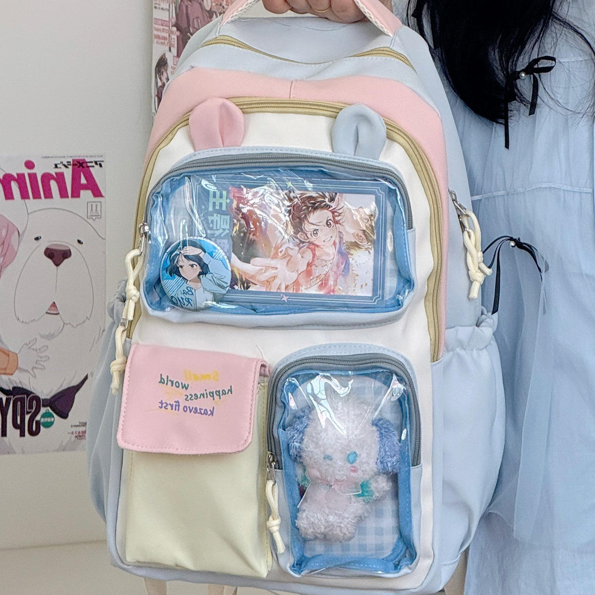 Cute Character-Themed Backpack LoungeYard — product view 6