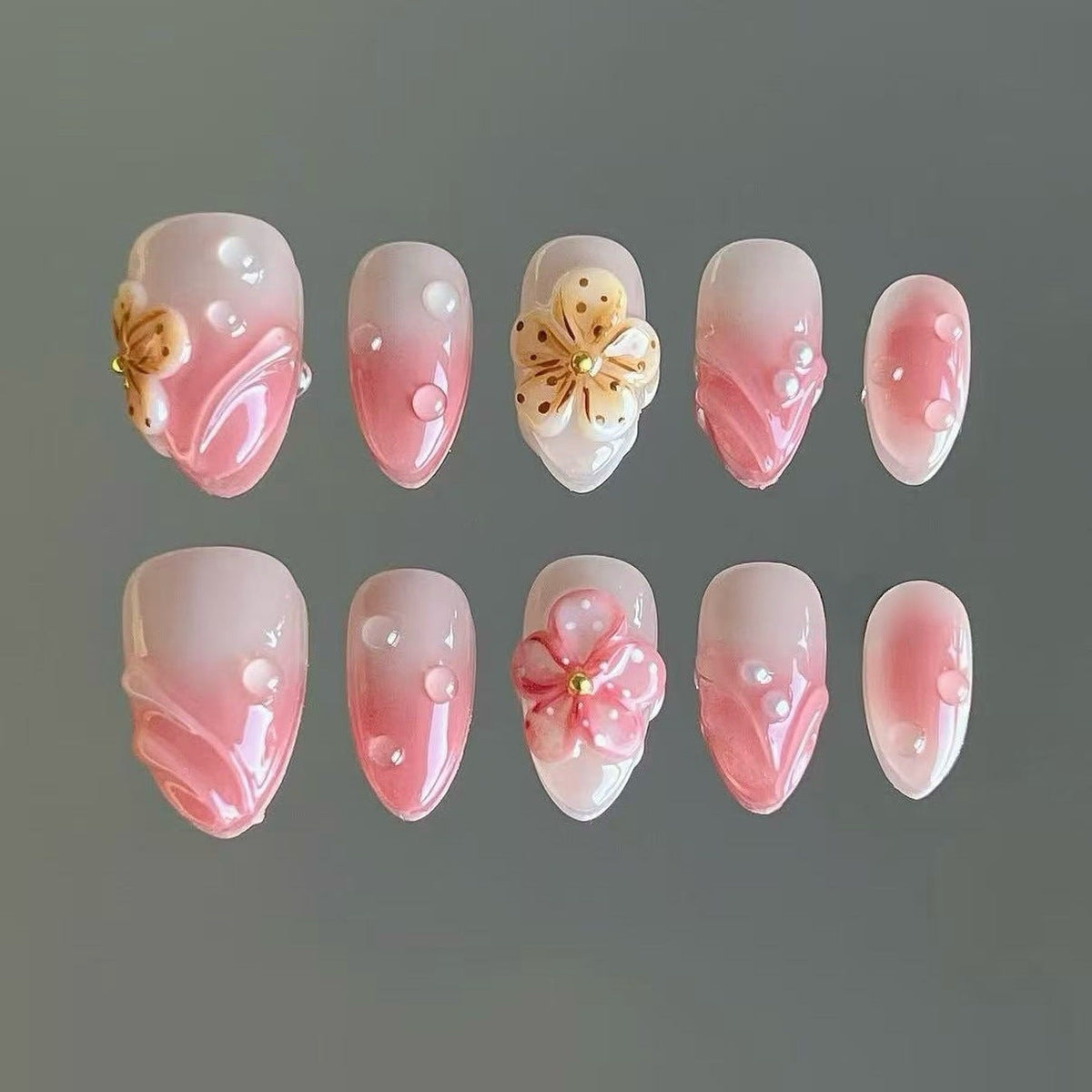 Artistic Themed Press-On Nail Set 1790745480 — product view 1