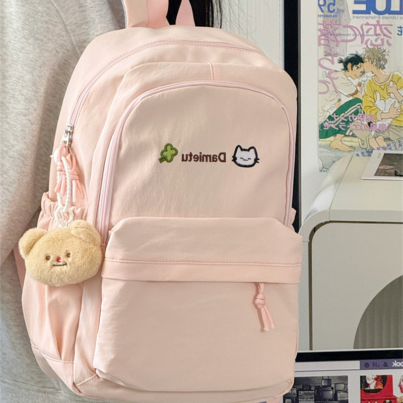 Cute Plush Character-Themed Backpack LoungeYard — product view 2