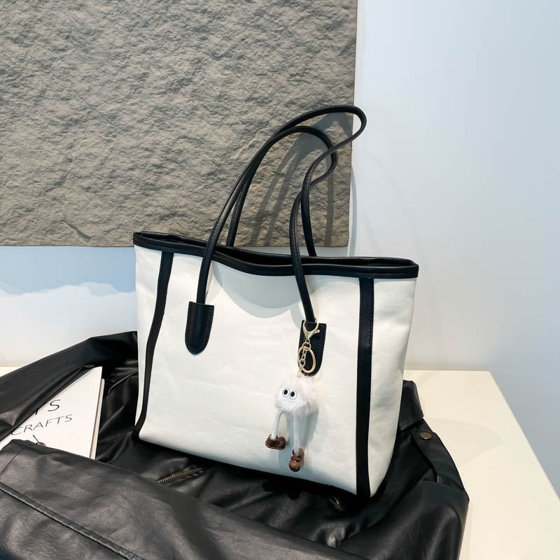 Classic Structured Canvas Tote Bag — product view 6