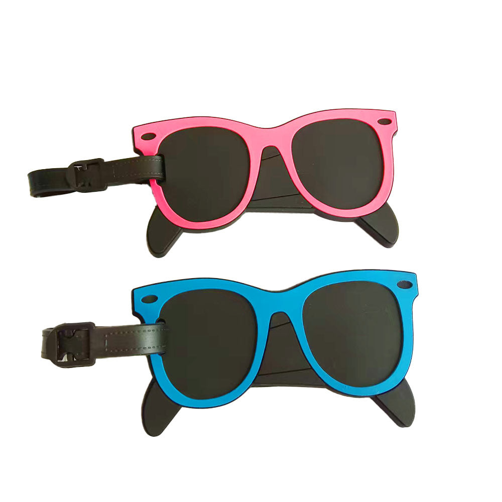 Unisex luggage tag in creative sombrero design LoungeYard — product view 3