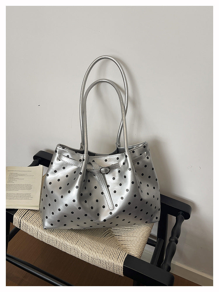 WoChic Polka Dot Tote Bag LoungeYard — product view 7