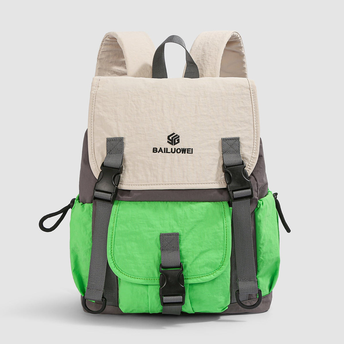 Multi-Pocket Colorful Adventure Backpack LoungeYard — product view 6