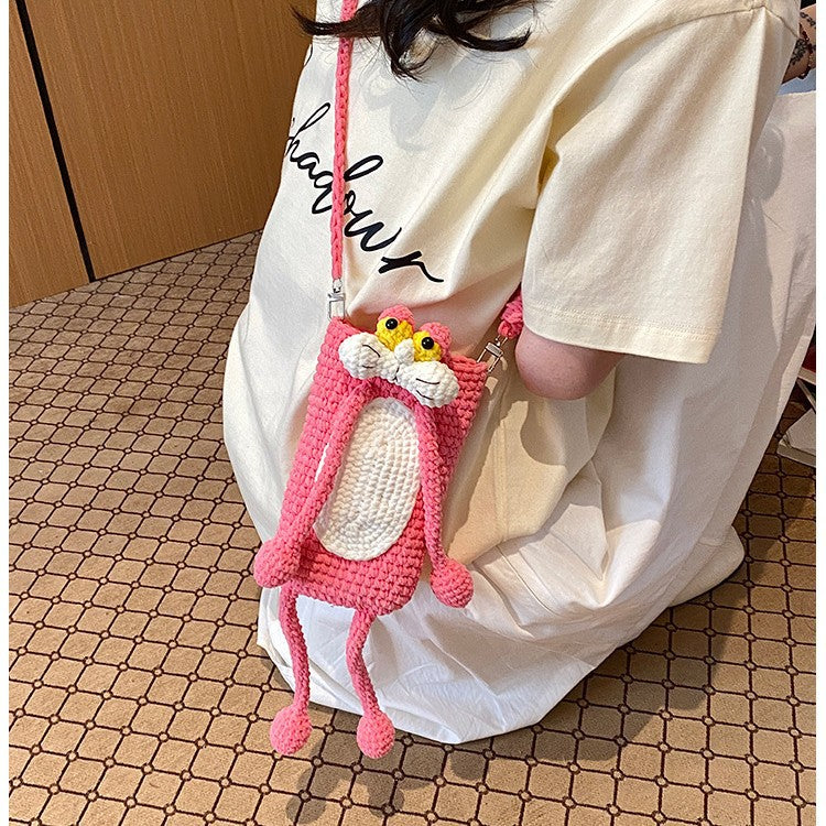 Crochet Animal-Themed Crossbody Bag — product view 5