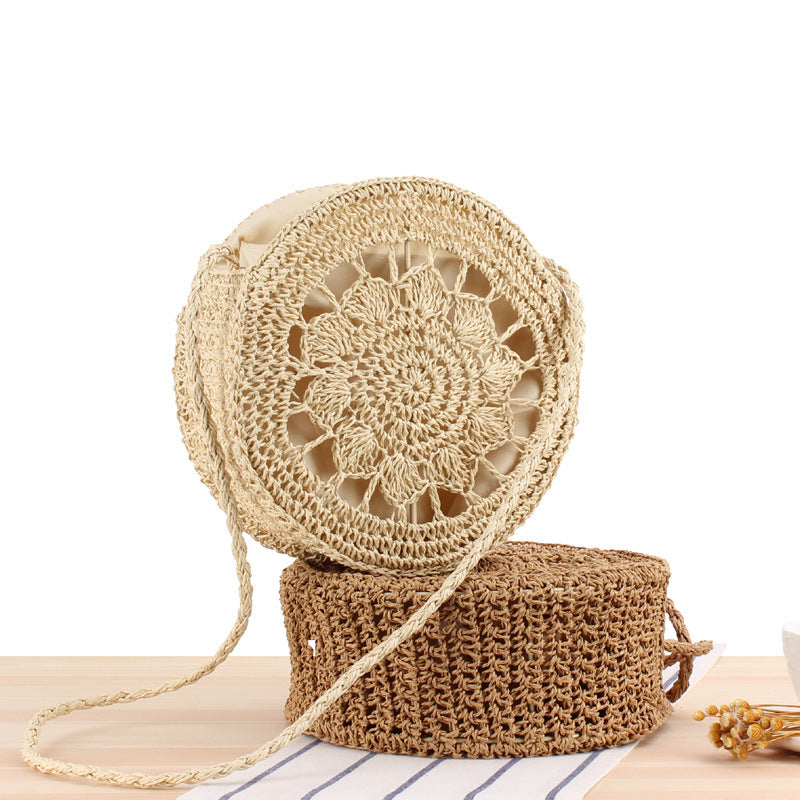 Round Macrame Handbag LoungeYard — product view 1