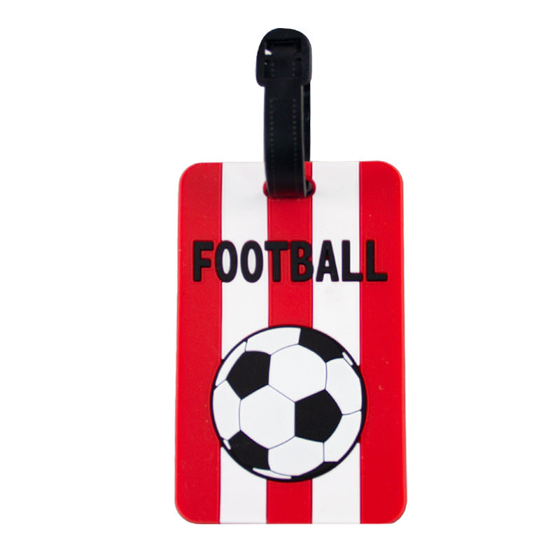 Football-Themed Luggage Tag LoungeYard — product view 6