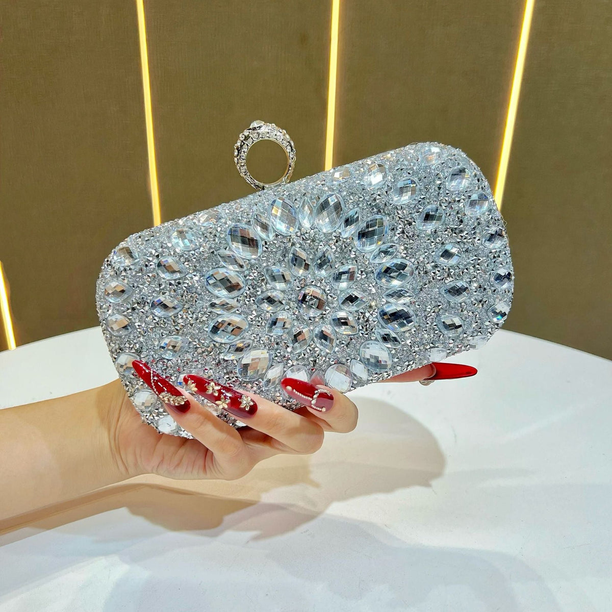 Embellished Clutch Purse — product view 7