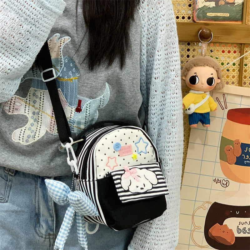 Cute Cartoon-Themed Mini Backpack LoungeYard — product view 3