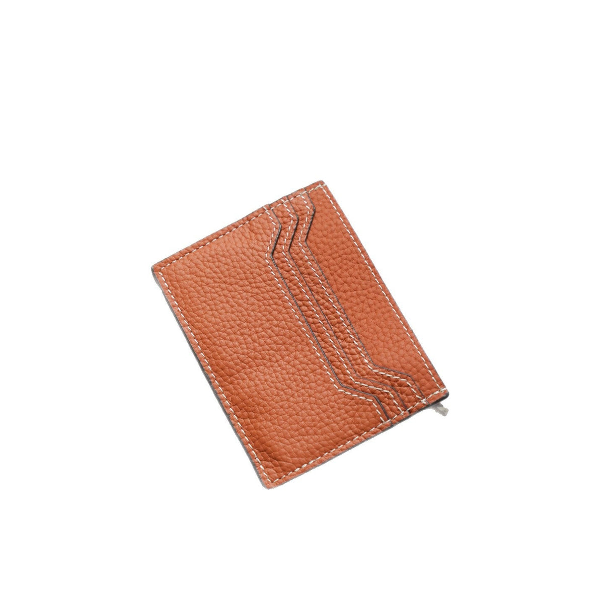 Textured Leather Card Holder — product view 5
