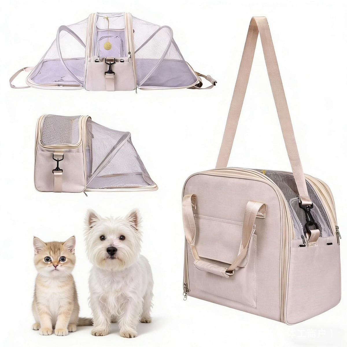 Multi-Functional Travel Duffle Bag LoungeYard — product view 3